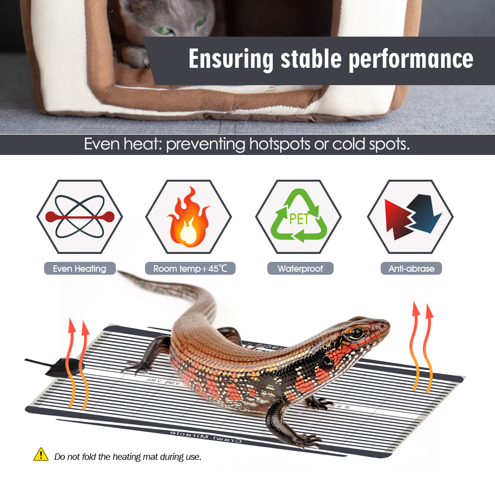 5W 15W 25W 35W Graphene Gady M – Reptile Heating Mat recenzja i cena