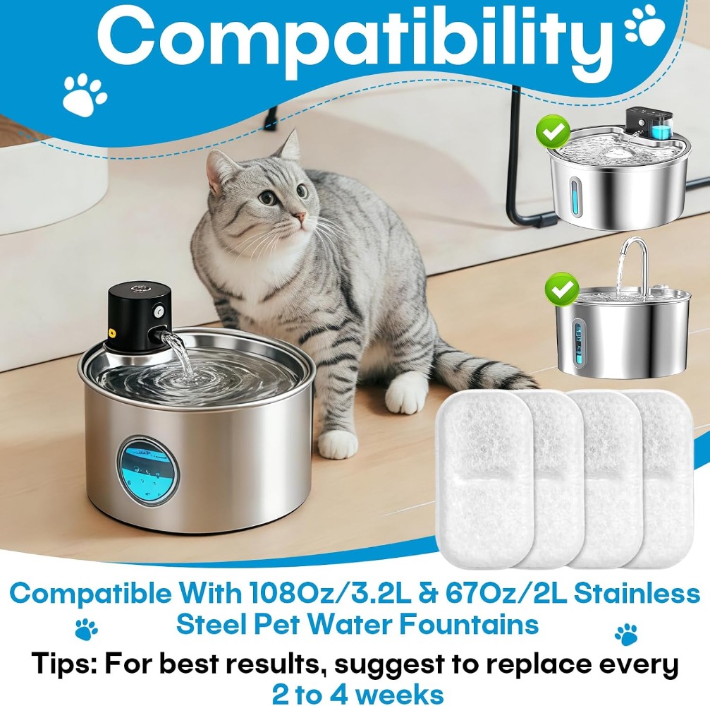 Wymienny filtr do fontanny dla – Pet Water Fountain recenzja i cena