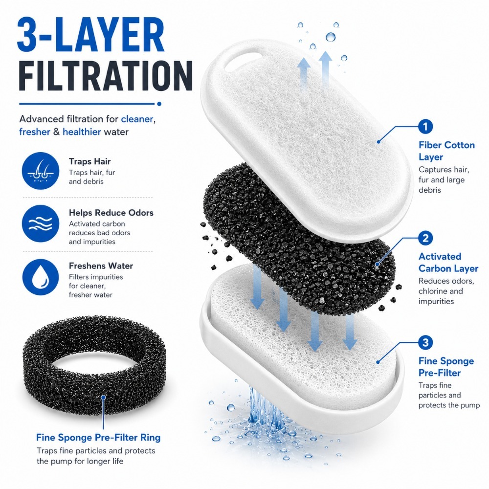 Filtr do fontanny dla zwierząt – Pet Water Fountain recenzja i cena