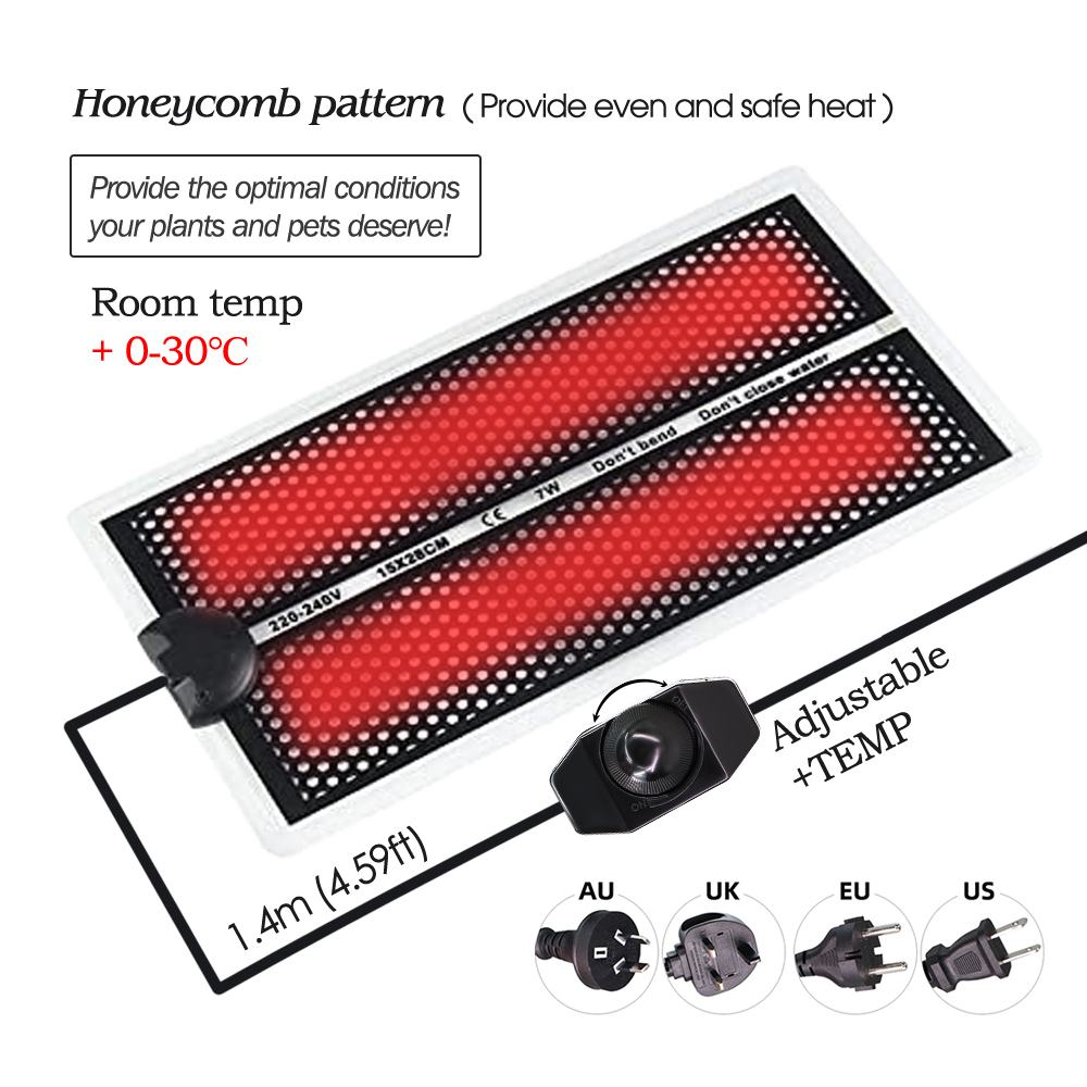5-20W Sadzonki ogrodowe Podkła – Reptile Heating Mat recenzja i cena